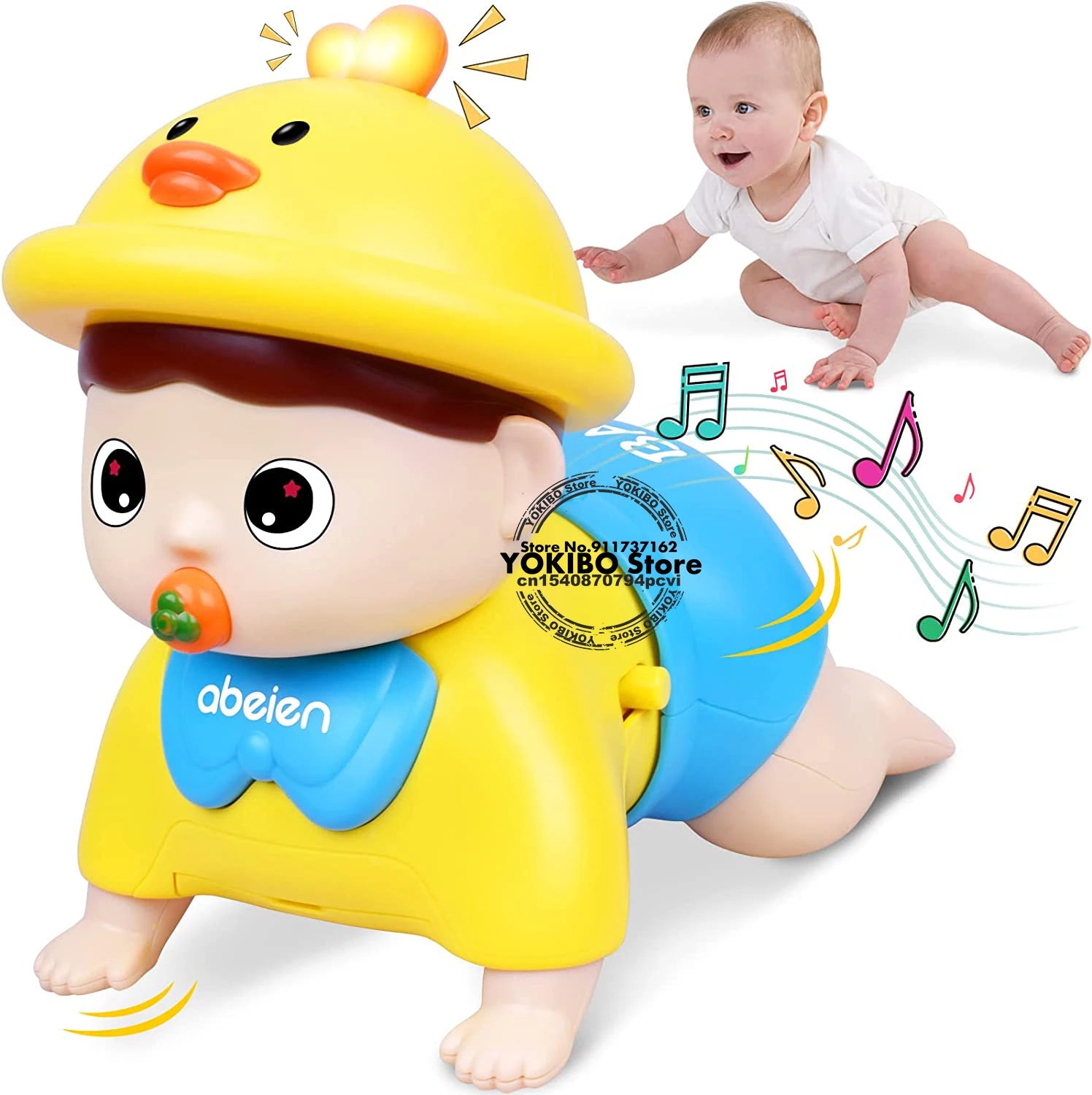 Crawling Baby Toys 18 Months + Toddler Musical Toys Baby Toys 18 Months + Early Educational Toys for Infant Toys Baby Toys