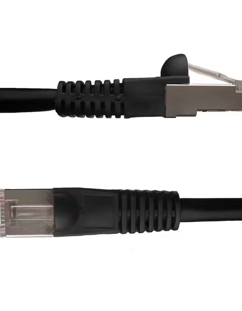 Load image into Gallery viewer, 25 Ft. Cat6 Snagless Shielded (STP) Network Patch Cable, Black
