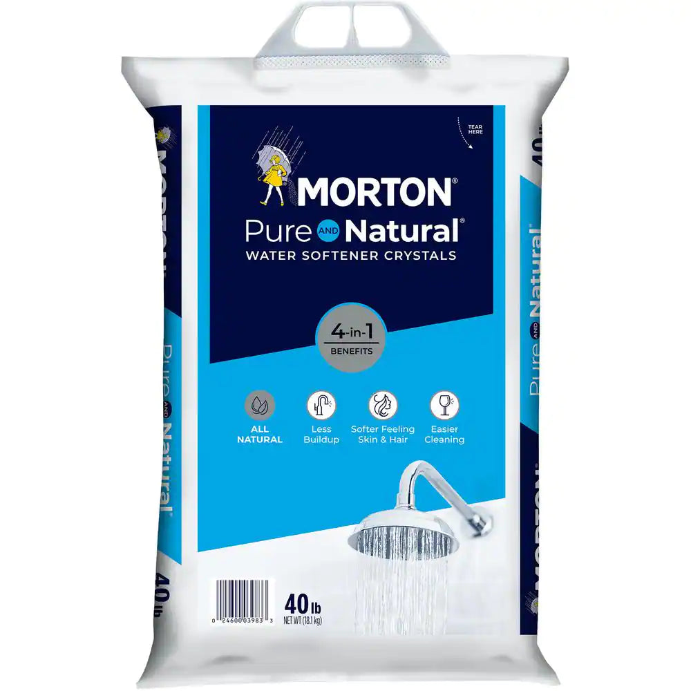 Pure and Natural 40 Lbs. Solar Water Softener Salt Crystals