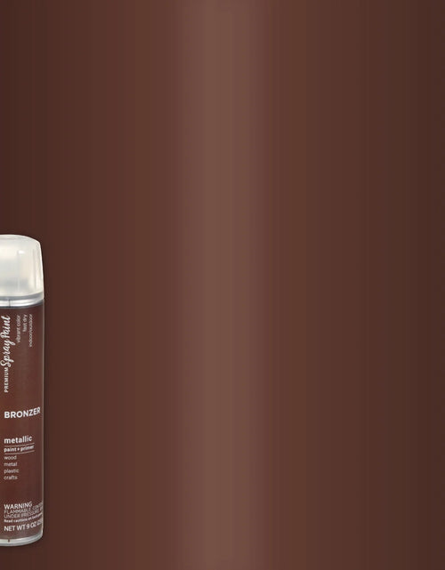Load image into Gallery viewer, Premium Multi-Surface Metallic Bronzer Spray Paint - 9 Oz - Brown
