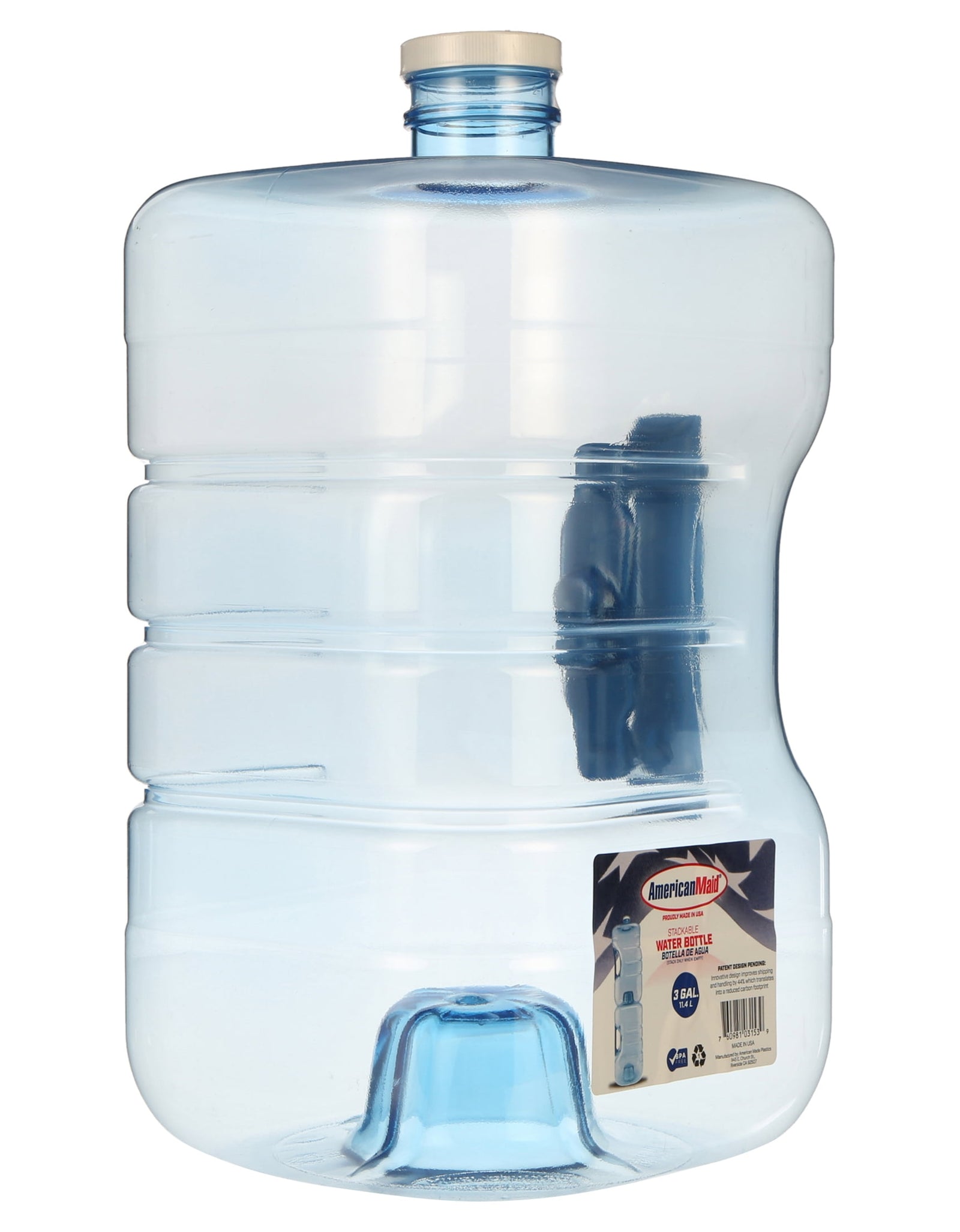 - Stackable & Refillable Water Gallon (3Gal)