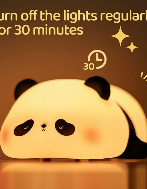 Load image into Gallery viewer, Cute Silicone Night Lights Sheep Cartoon Bedroom Lamp for Children&#39;S Room Decor Rechargeable Timing Dimming Sleep Night Light
