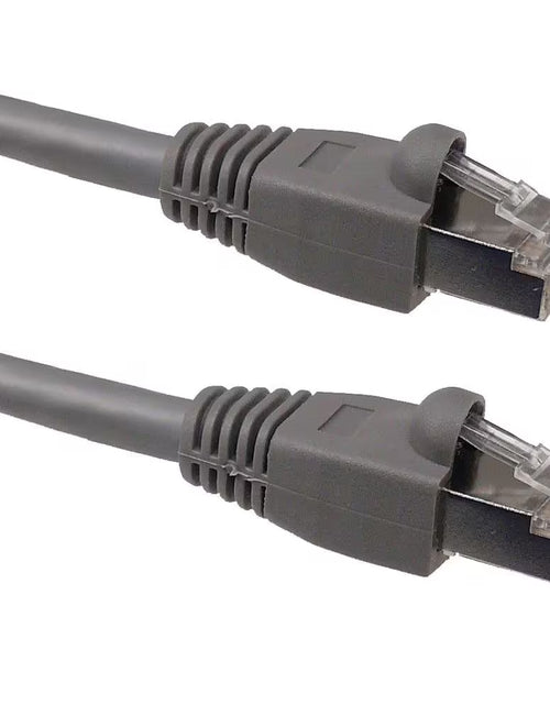 Load image into Gallery viewer, 15 Ft. Cat6A Snagless Shielded (STP) Network Patch Cable, Gray
