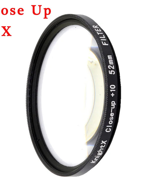 Load image into Gallery viewer, Professional Phone Camera Macro Lens CPL Star Variable ND Filter All Smartphones 37Mm 52Mm 55Mm 58Mm for Canon Nikon
