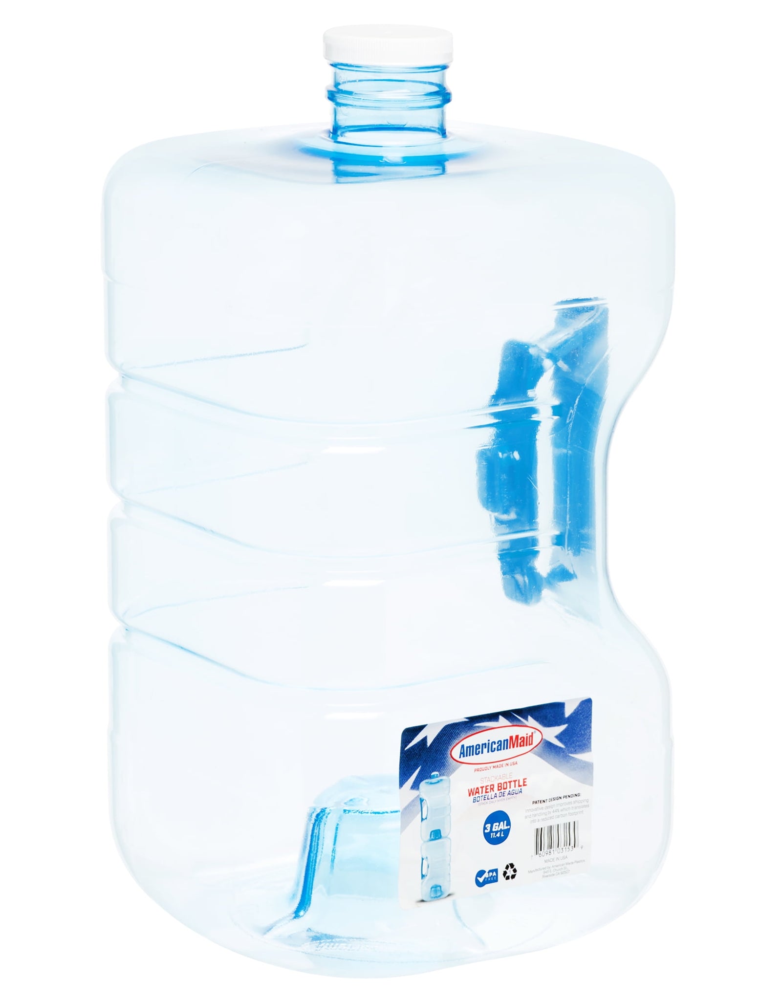 - Stackable & Refillable Water Gallon (3Gal)