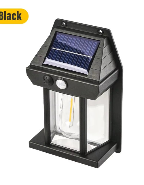 Load image into Gallery viewer, Outdoor Solar Tungsten Wall Light with Motion Sensor IP65 Waterproof LED Safety Light for Patio Outdoor Deck Porch Barn Garage
