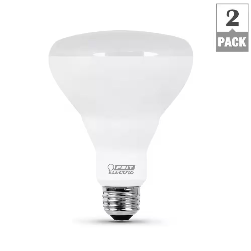 65-Watt Equivalent BR30 Dimmable CEC Title 20 ENERGY STAR 90+ CRI E26 Flood LED Light Bulb, Bright White 3000K (18-Pack)