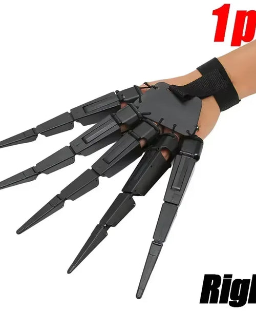 Load image into Gallery viewer, Halloween Articulated Fingers Scary Fake Fingers Skeleton Hand Cosplay Finger Glove Realistic Horror Ghost Claw Prop Party Decor
